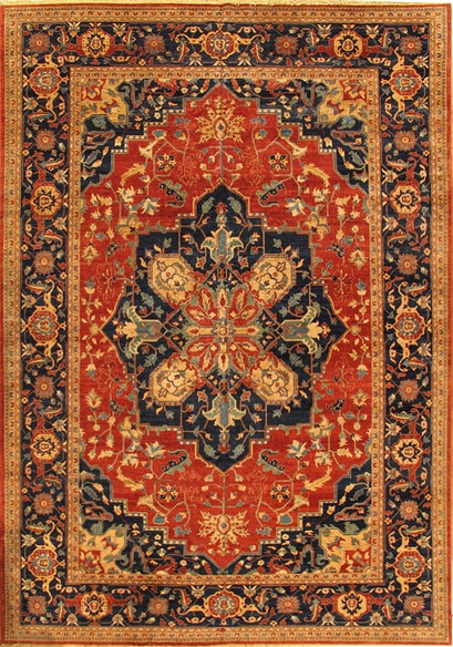 Pasargad Nomad Art Serapi P22 Rust